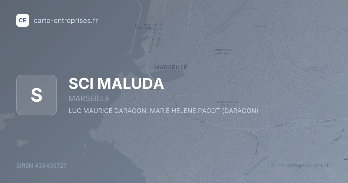 SCI MALUDA — 438403727 — fiche entreprise
