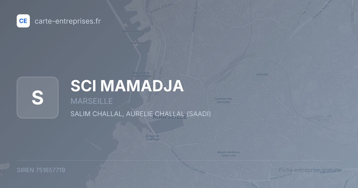 SCI MAMADJA — 751657719 — fiche entreprise