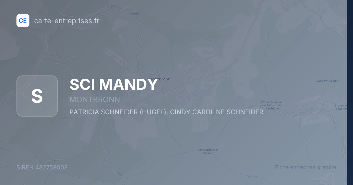 SCI MANDY — 482759008 — fiche entreprise