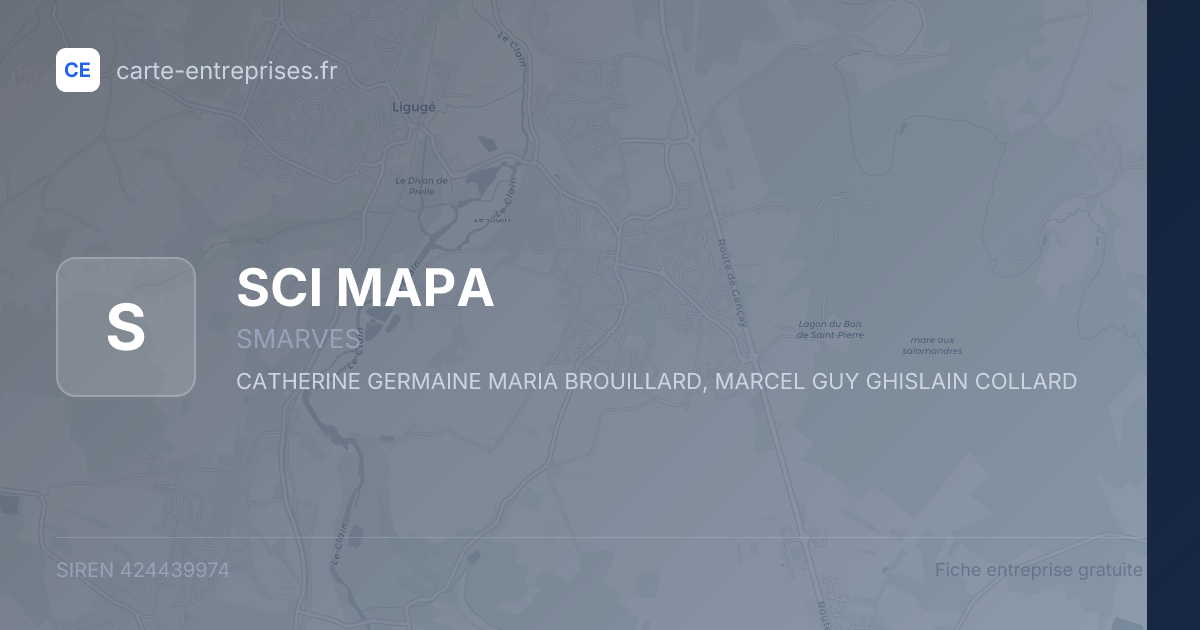 SCI MAPA — 424439974 — fiche entreprise