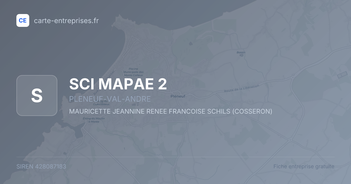 SCI MAPAE 2 — 428087183 — fiche entreprise