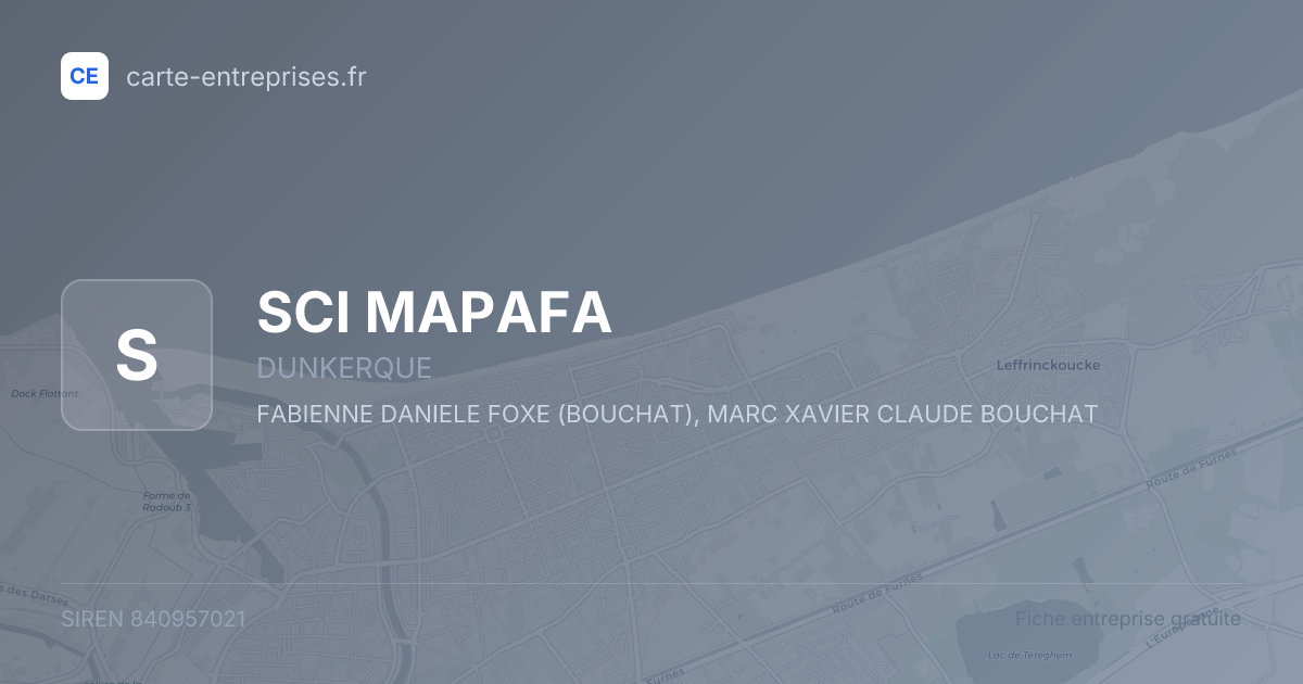 SCI MAPAFA — 840957021 — fiche entreprise