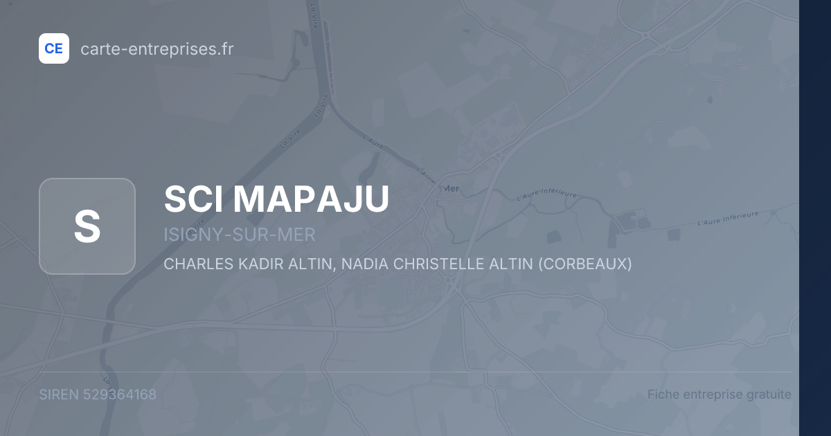 SCI MAPAJU — 529364168 — fiche entreprise