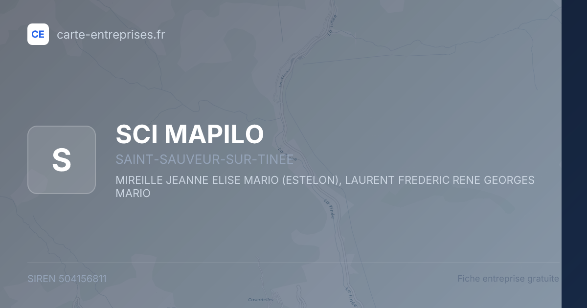 SCI MAPILO — 504156811 — fiche entreprise