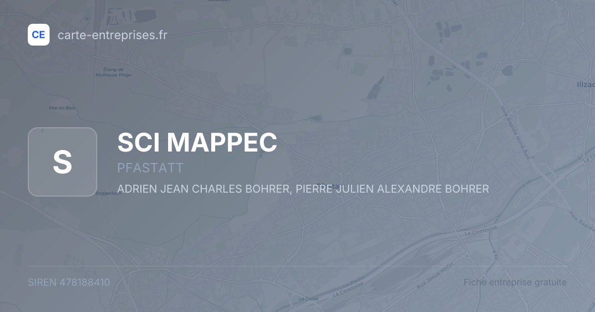 SCI MAPPEC — 478188410 — fiche entreprise
