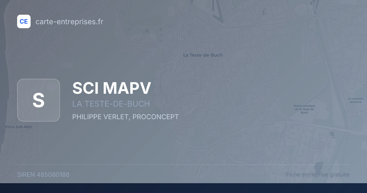 SCI MAPV — 485080188 — fiche entreprise