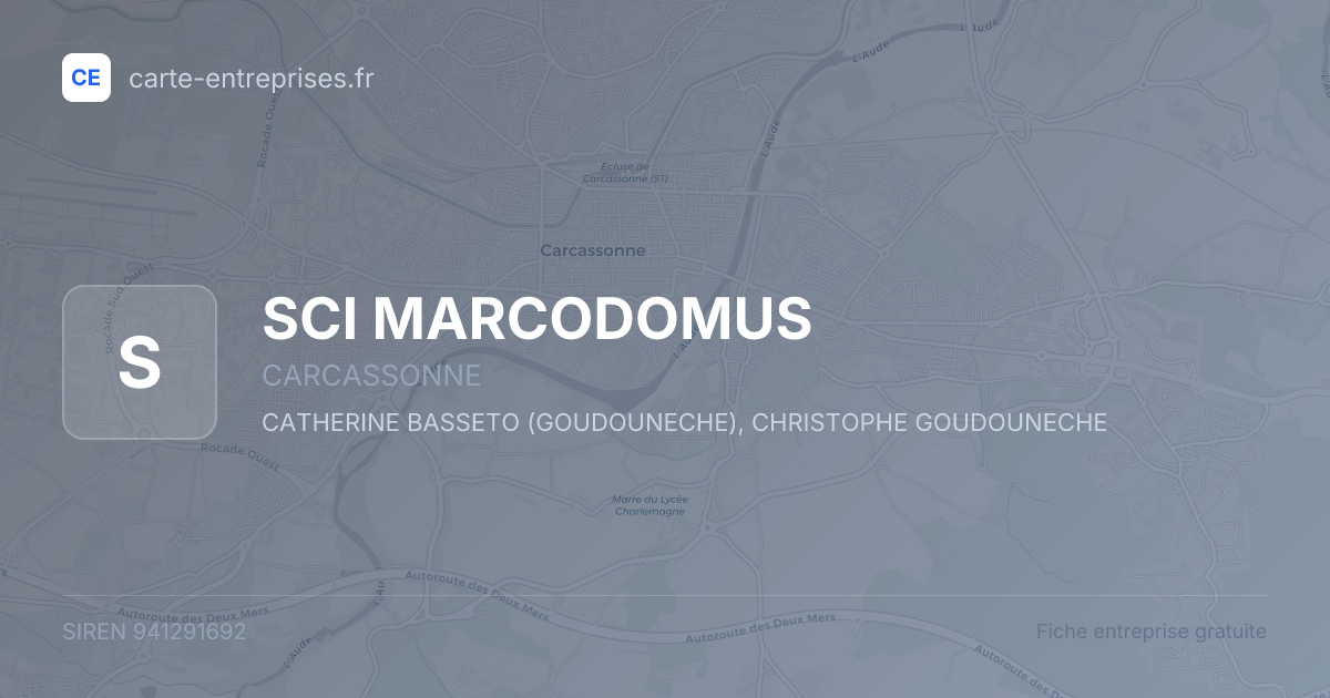 SCI MARCODOMUS — 941291692 — fiche entreprise