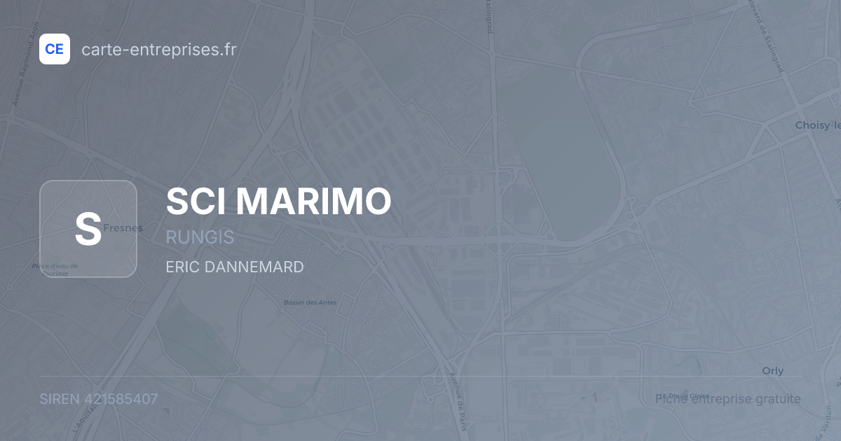 SCI MARIMO — 421585407 — fiche entreprise
