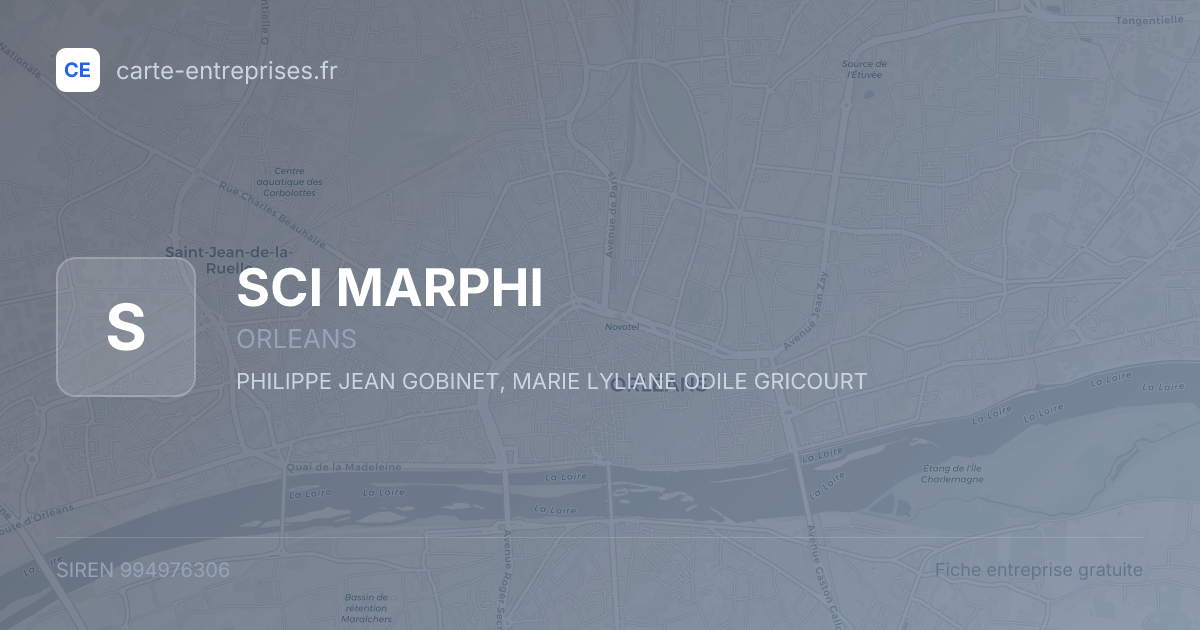 SCI MARPHI — 994976306 — fiche entreprise