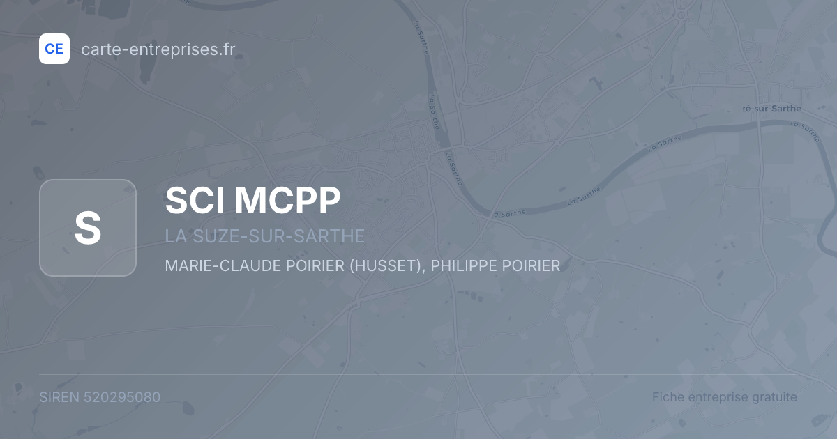 SCI MCPP — 520295080 — fiche entreprise