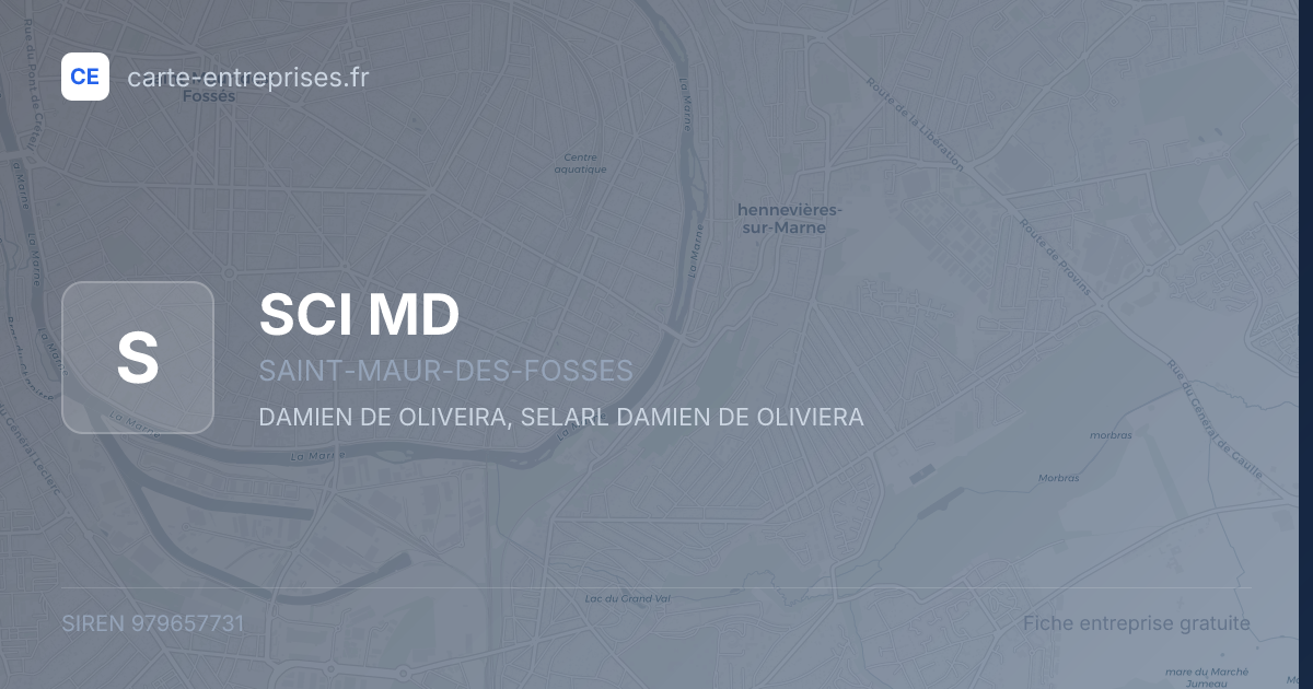 SCI MD — 979657731 — fiche entreprise