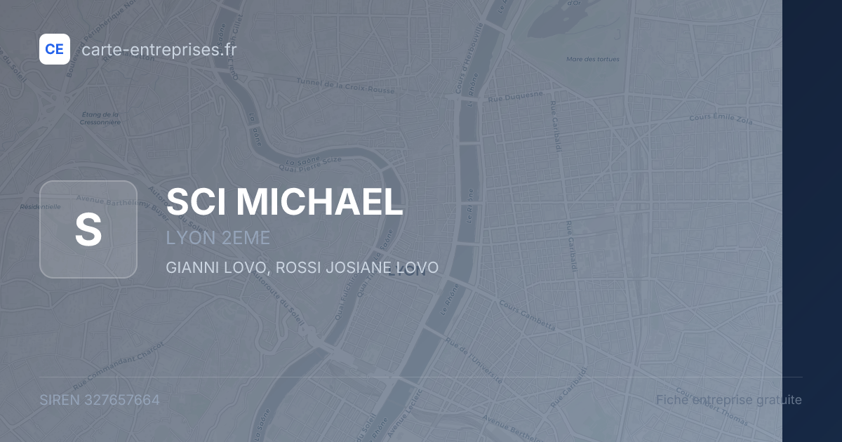 SCI MICHAEL — 327657664 — fiche entreprise