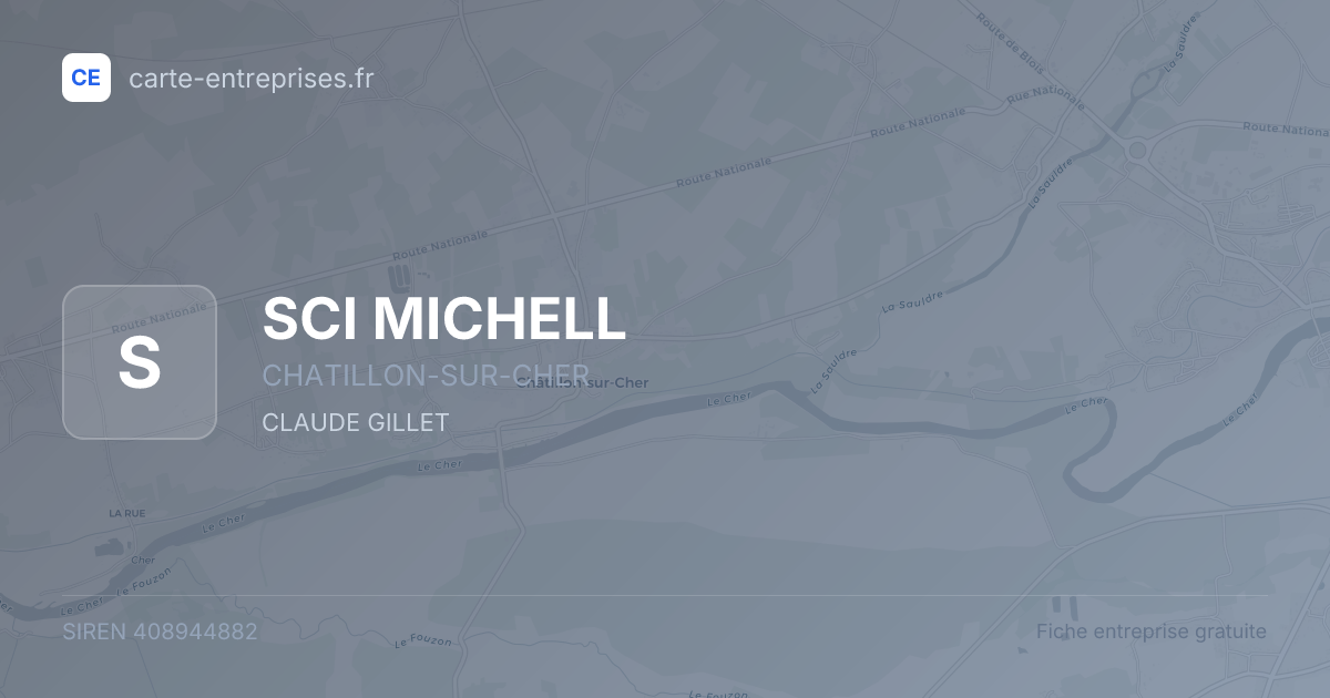 SCI MICHELL — 408944882 — fiche entreprise