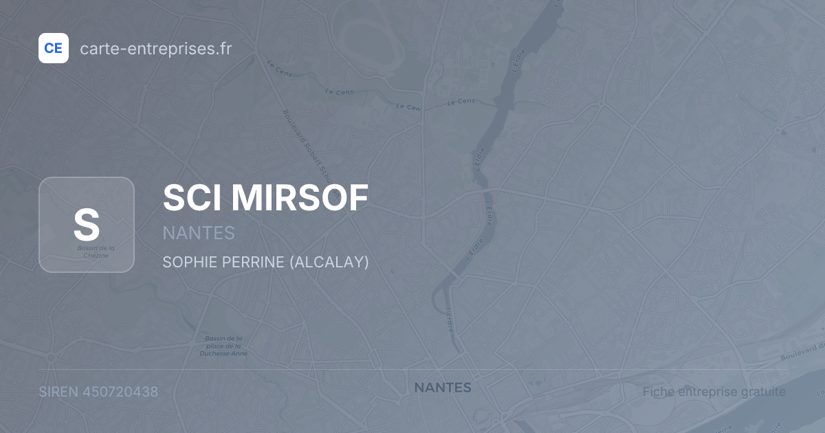 SCI MIRSOF — 450720438 — fiche entreprise