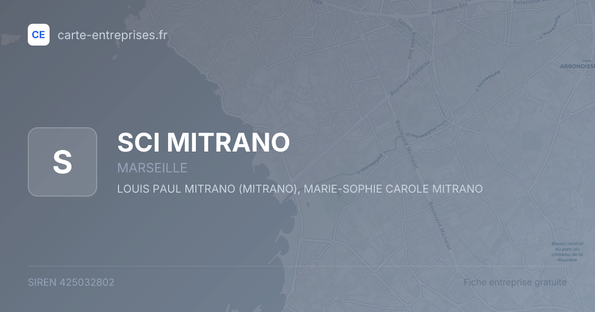 SCI MITRANO — 425032802 — fiche entreprise