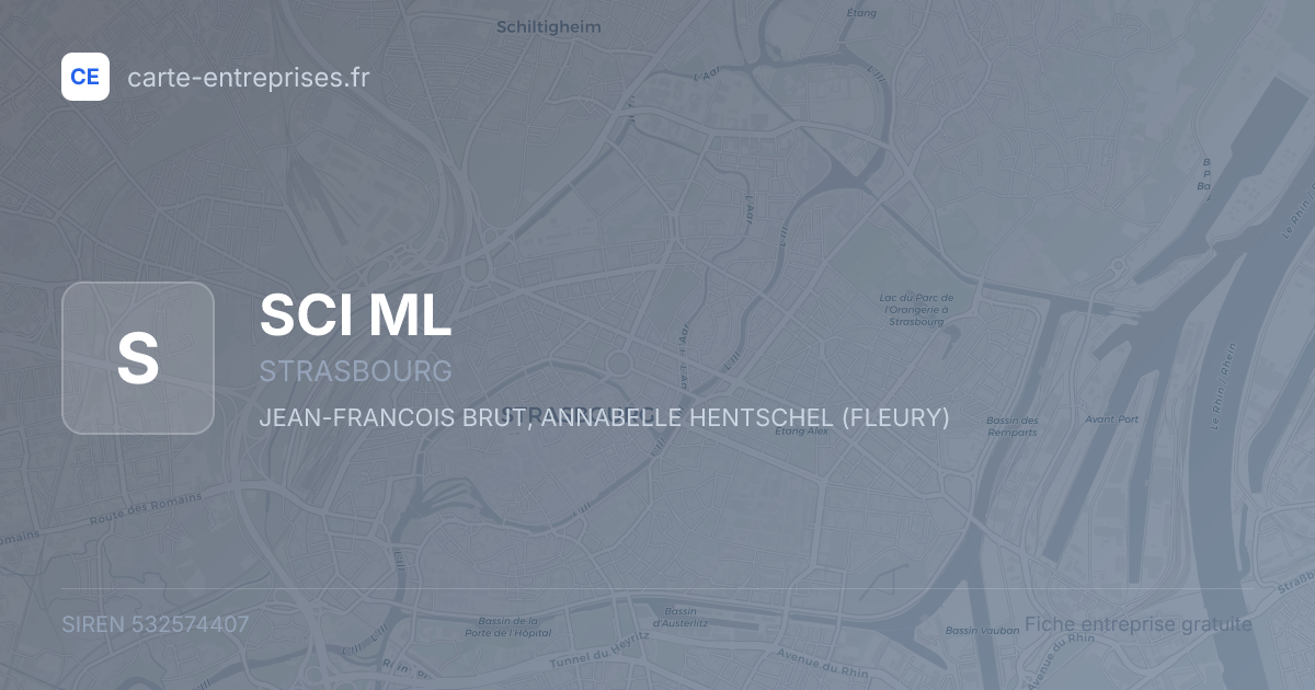 SCI ML — 532574407 — fiche entreprise