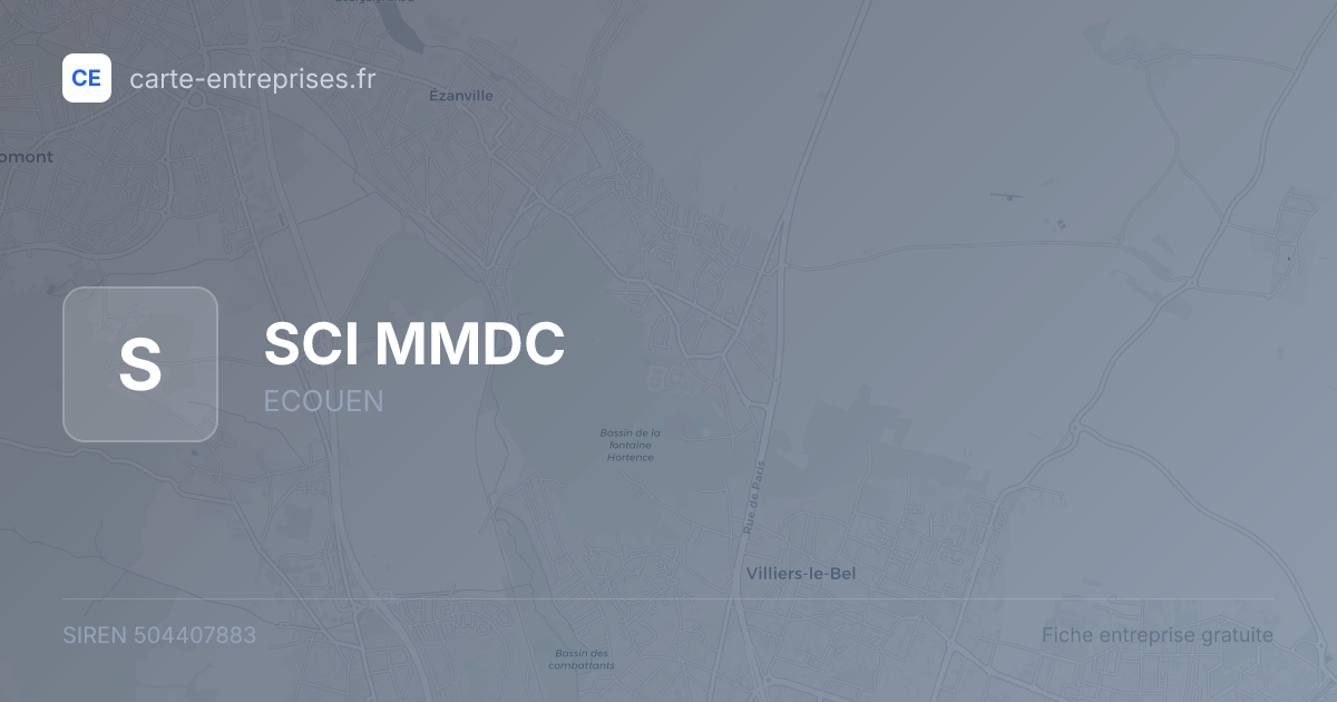 SCI MMDC — 504407883 — fiche entreprise