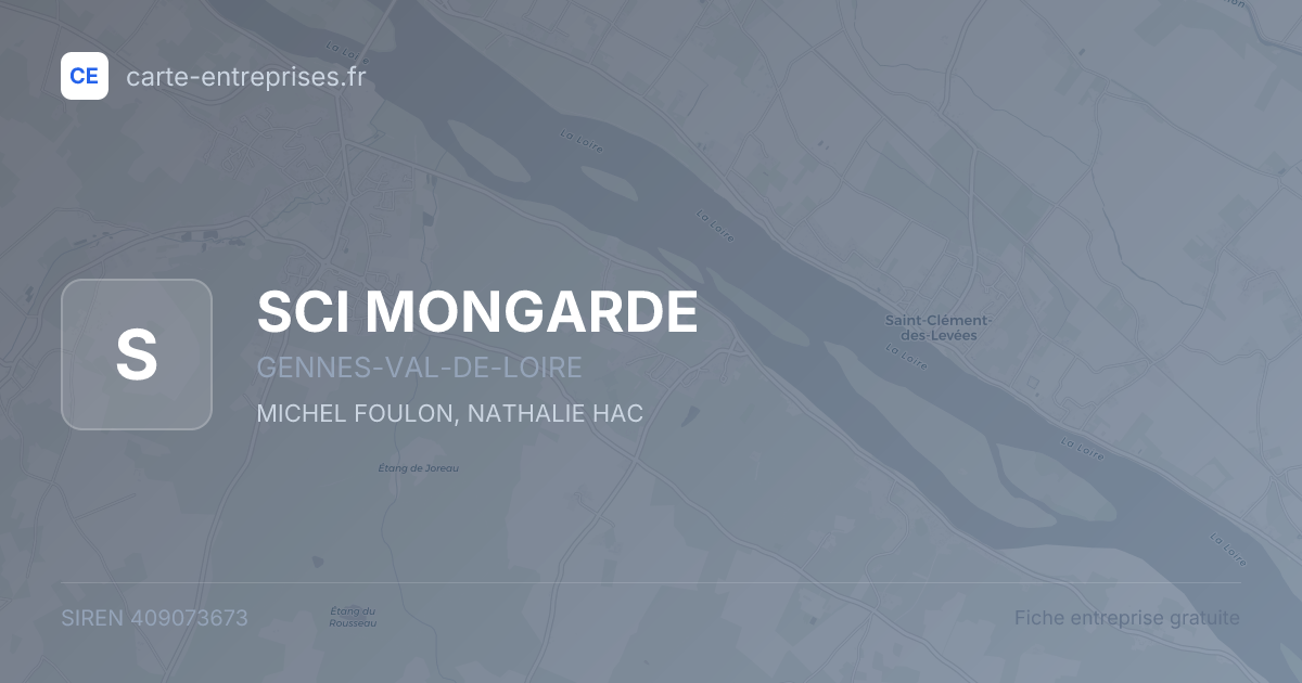 SCI MONGARDE — 409073673 — fiche entreprise