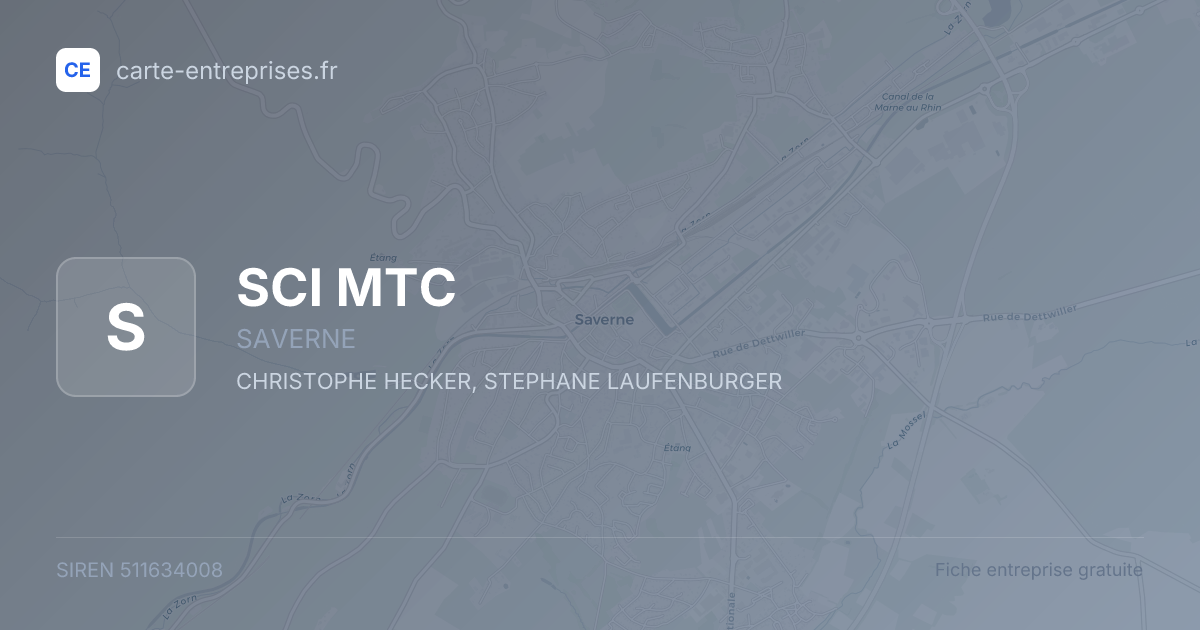 SCI MTC — 511634008 — fiche entreprise