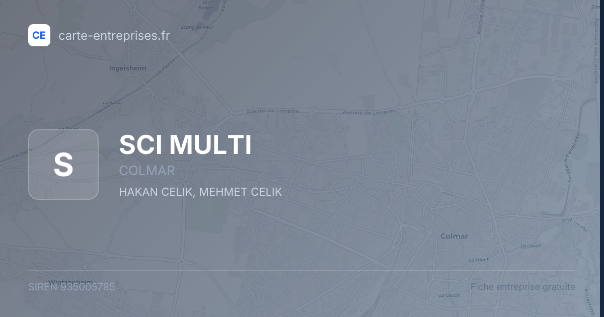 SCI MULTI — 935005785 — fiche entreprise