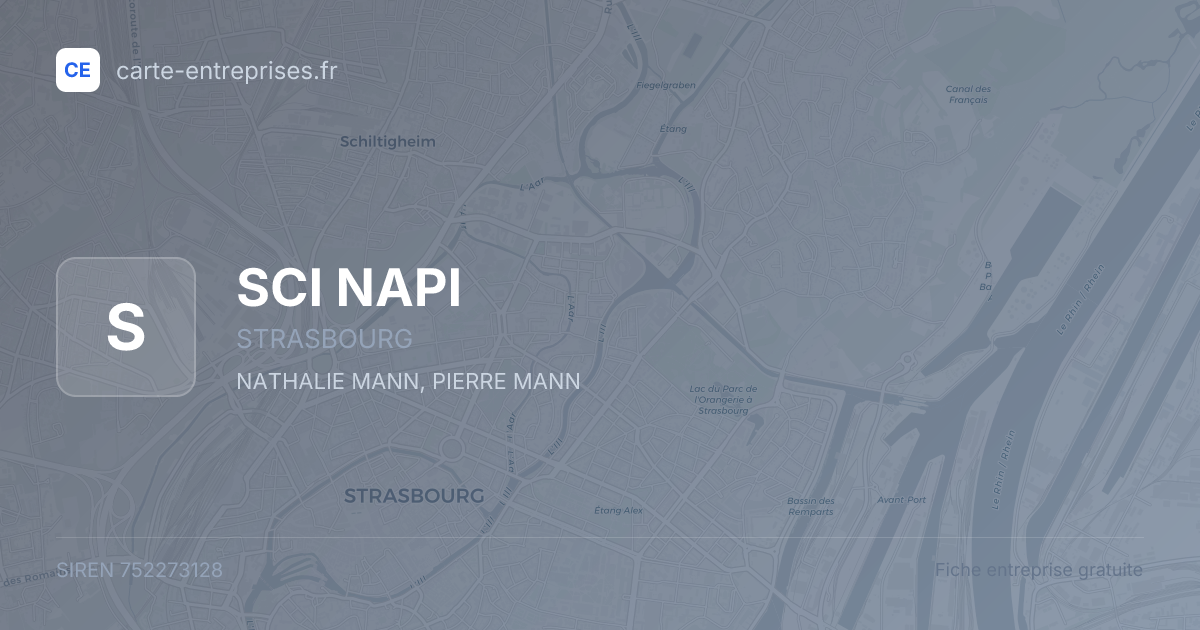 SCI NAPI — 752273128 — fiche entreprise