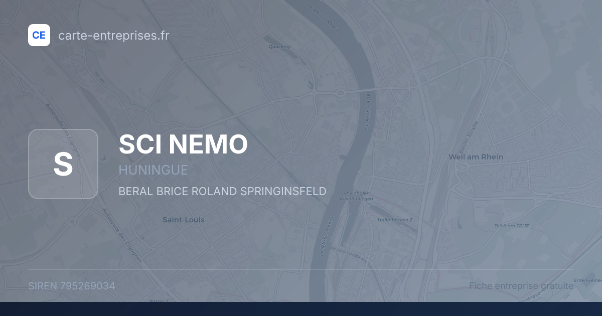 SCI NEMO — 795269034 — fiche entreprise