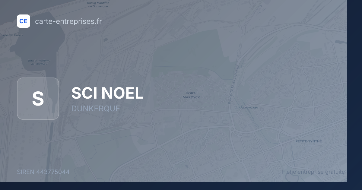 SCI NOEL — 443775044 — fiche entreprise