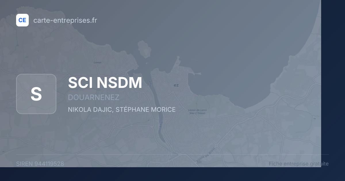 SCI NSDM — 944119528 — fiche entreprise