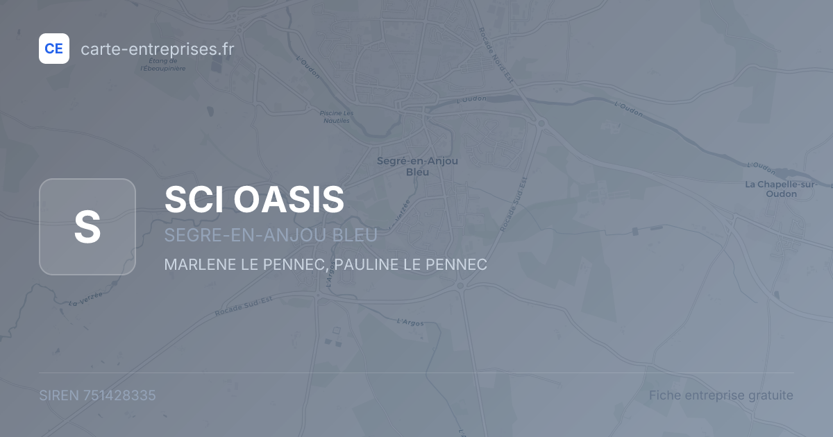 SCI OASIS — 751428335 — fiche entreprise