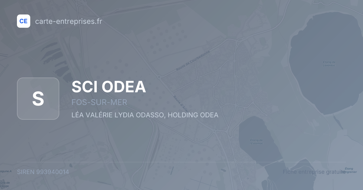 SCI ODEA — 993940014 — fiche entreprise