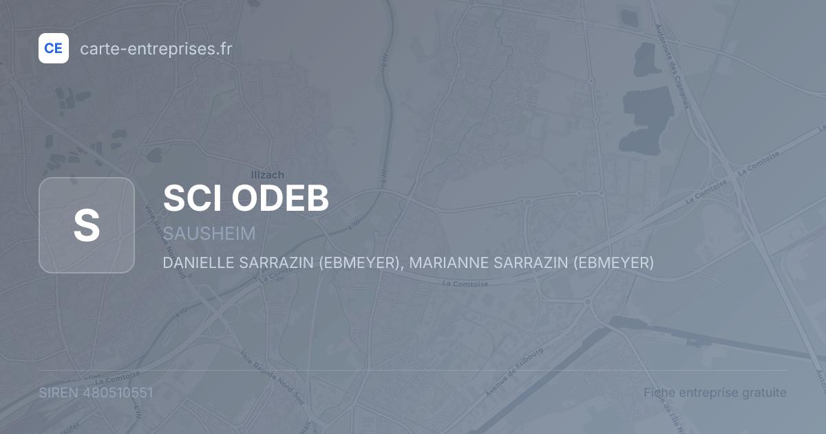 SCI ODEB — 480510551 — fiche entreprise