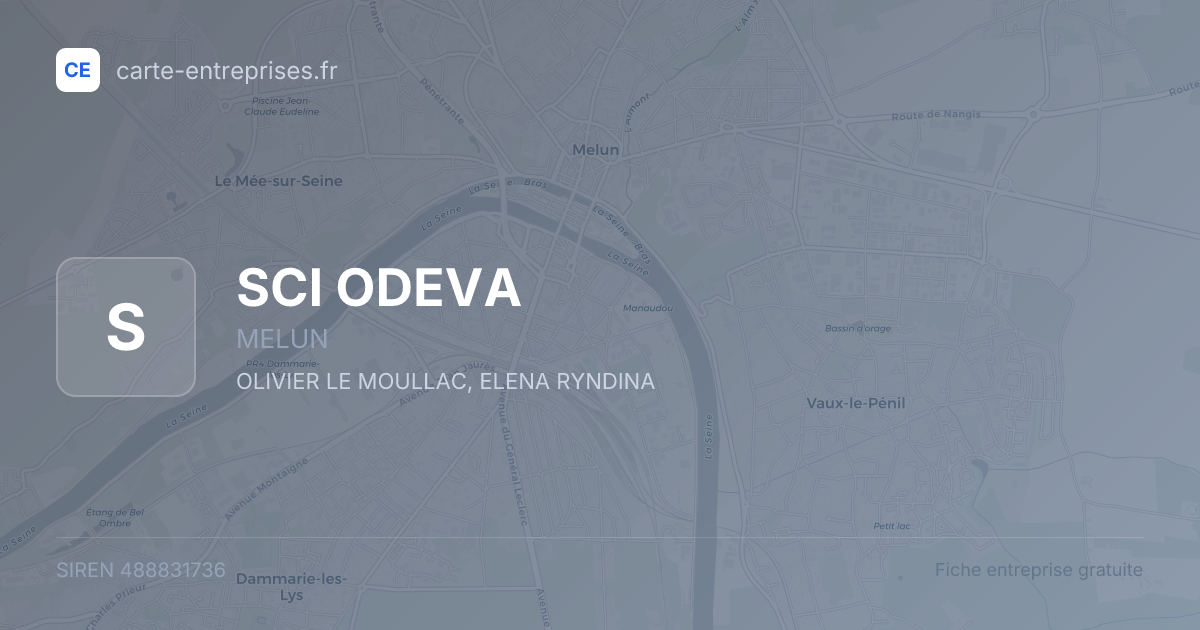 SCI ODEVA — 488831736 — fiche entreprise
