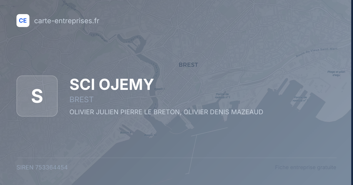 SCI OJEMY — 753364454 — fiche entreprise