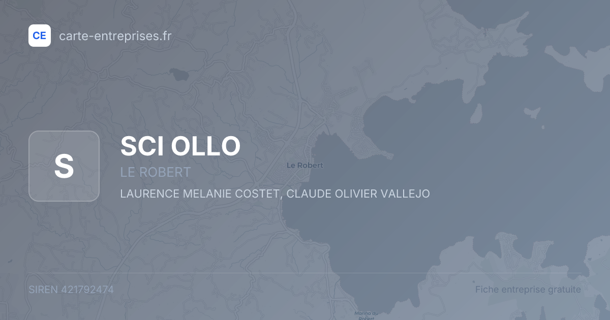 SCI OLLO — 421792474 — fiche entreprise