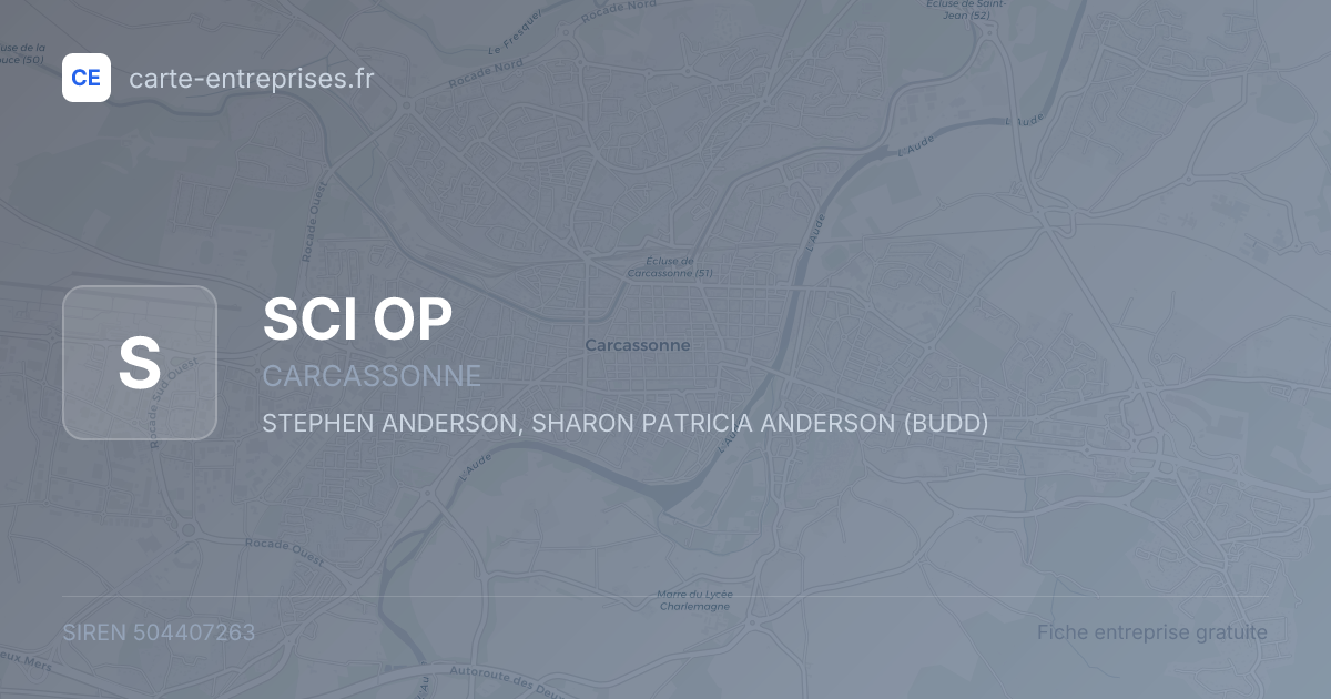 SCI OP — 504407263 — fiche entreprise