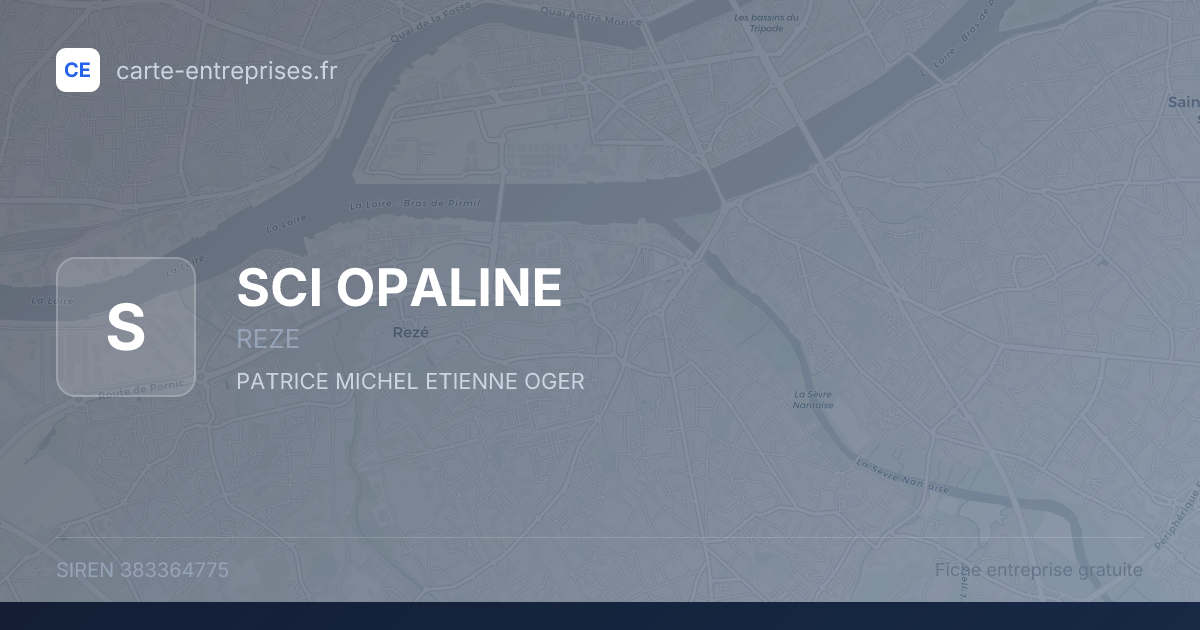 SCI OPALINE — 383364775 — fiche entreprise