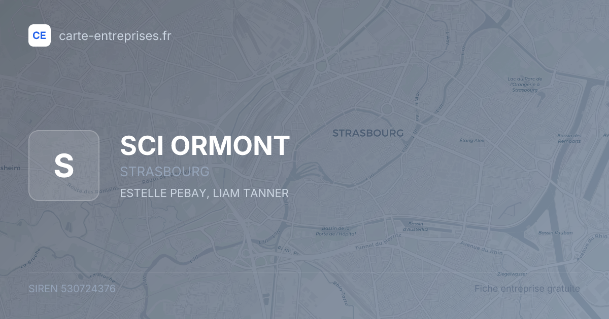 SCI ORMONT — 530724376 — fiche entreprise