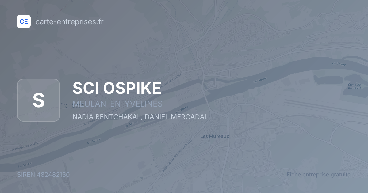 SCI OSPIKE — 482482130 — fiche entreprise