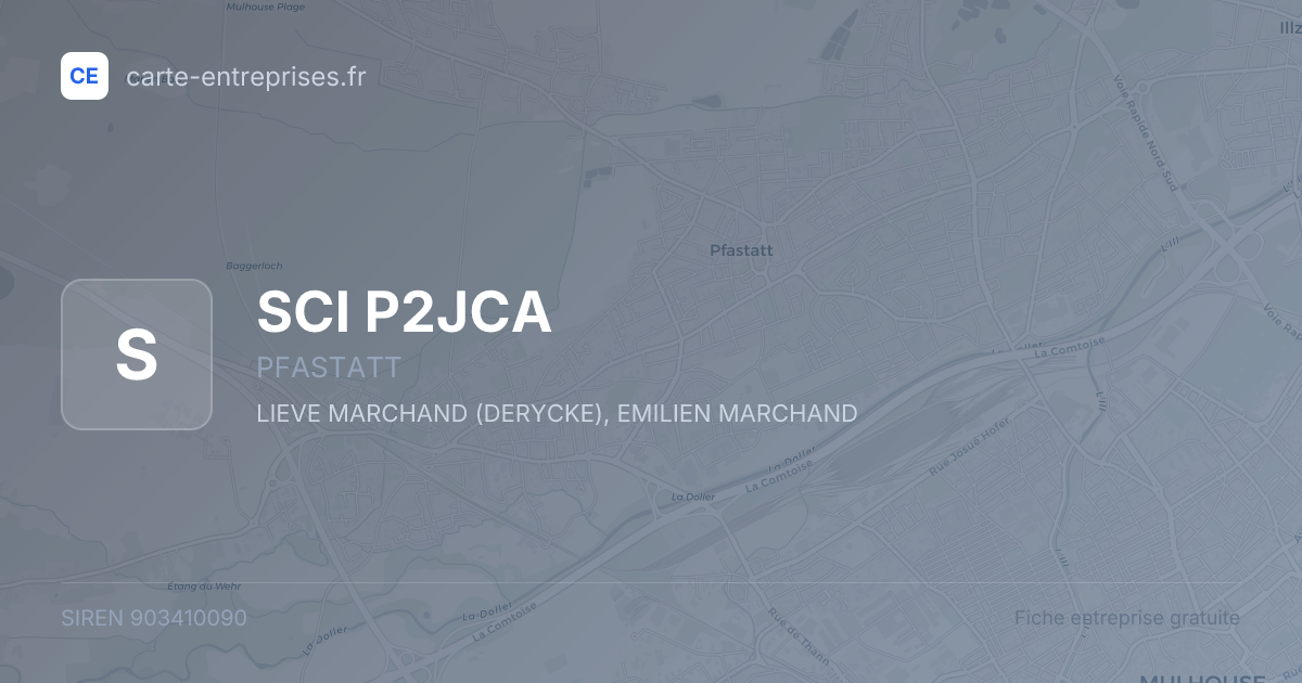 SCI P2JCA — 903410090 — fiche entreprise