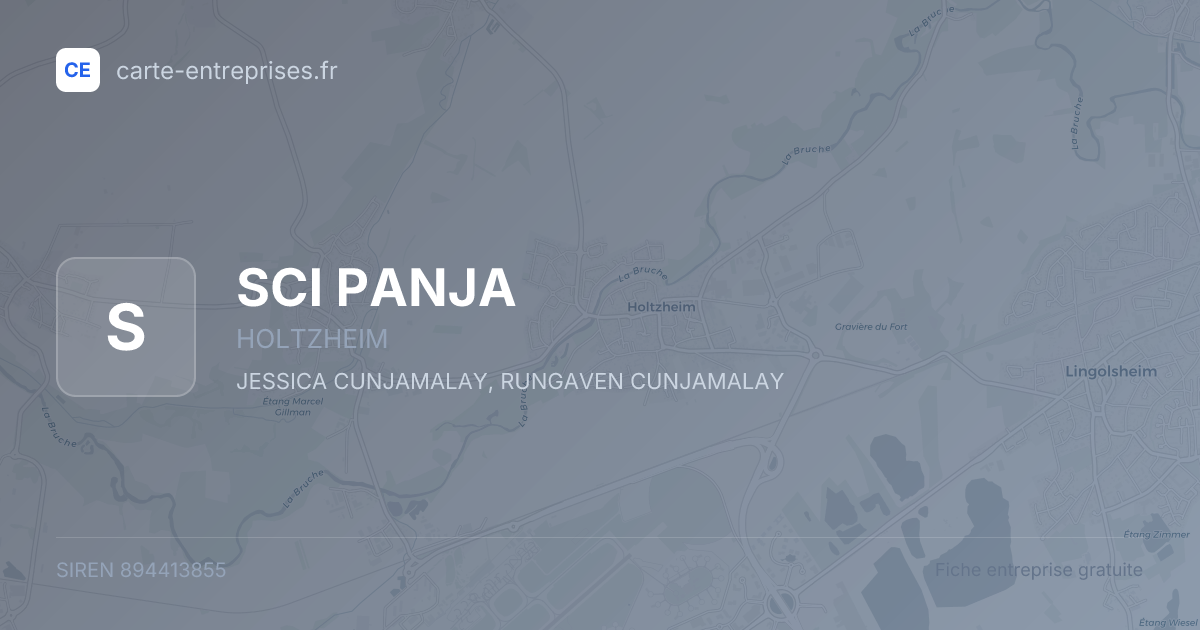 SCI PANJA — 894413855 — fiche entreprise