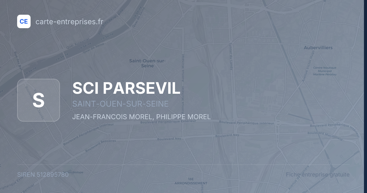 SCI PARSEVIL — 512895780 — fiche entreprise