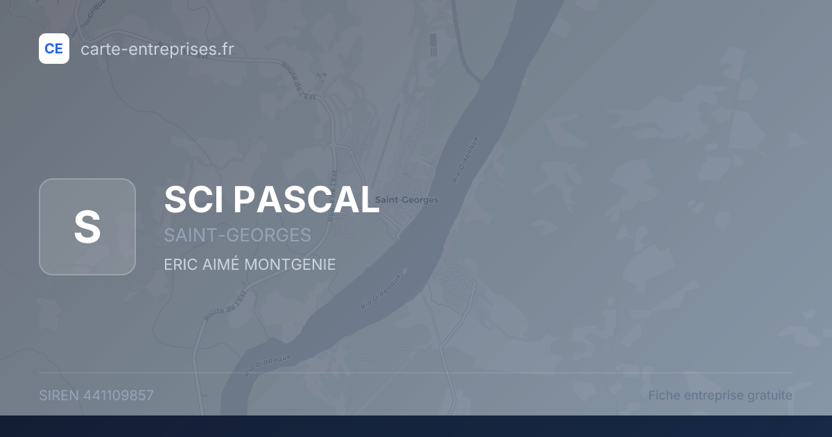 SCI PASCAL — 441109857 — fiche entreprise