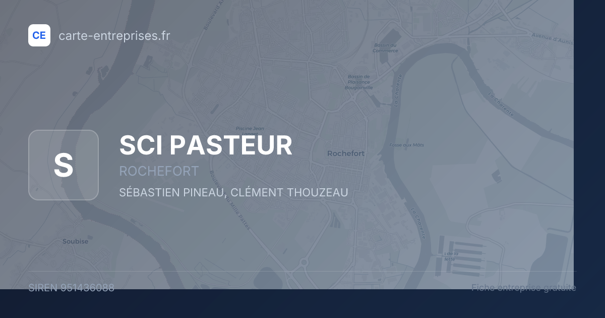 SCI PASTEUR — 951436088 — fiche entreprise