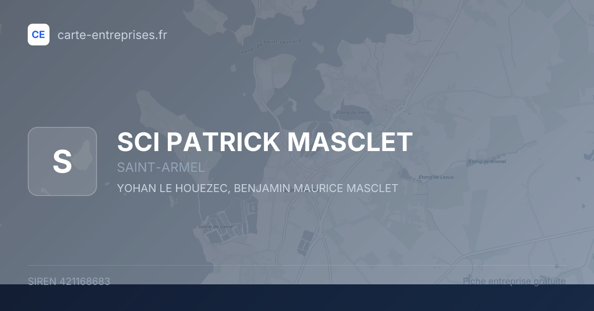 SCI PATRICK MASCLET — 421168683 — fiche entreprise