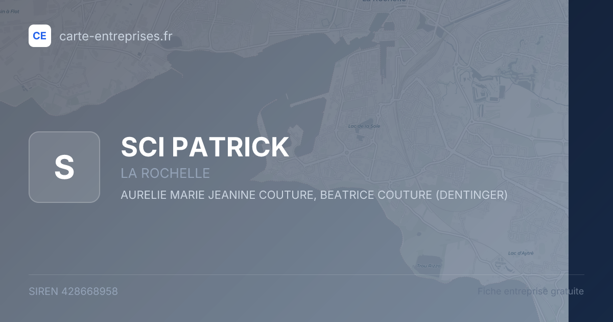 SCI PATRICK — 428668958 — fiche entreprise
