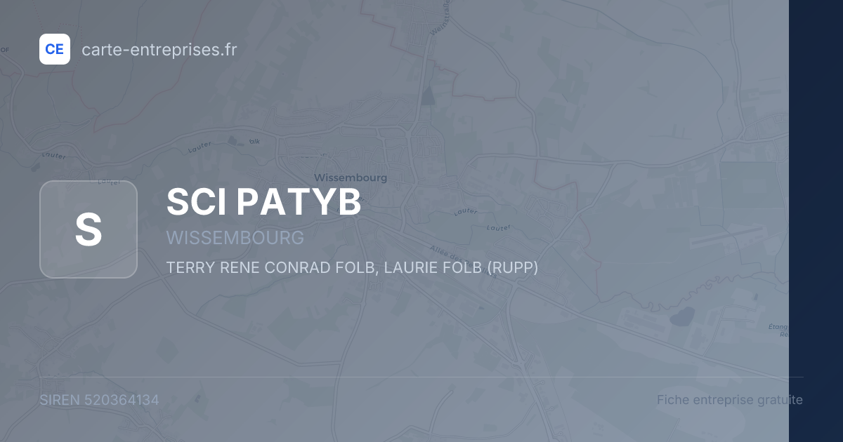 SCI PATYB — 520364134 — fiche entreprise