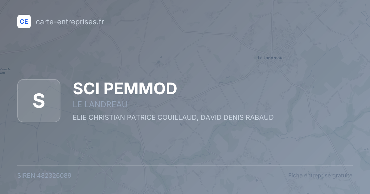 SCI PEMMOD — 482326089 — fiche entreprise
