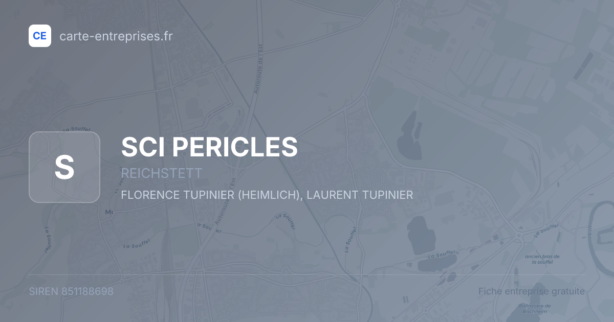 SCI PERICLES — 851188698 — fiche entreprise
