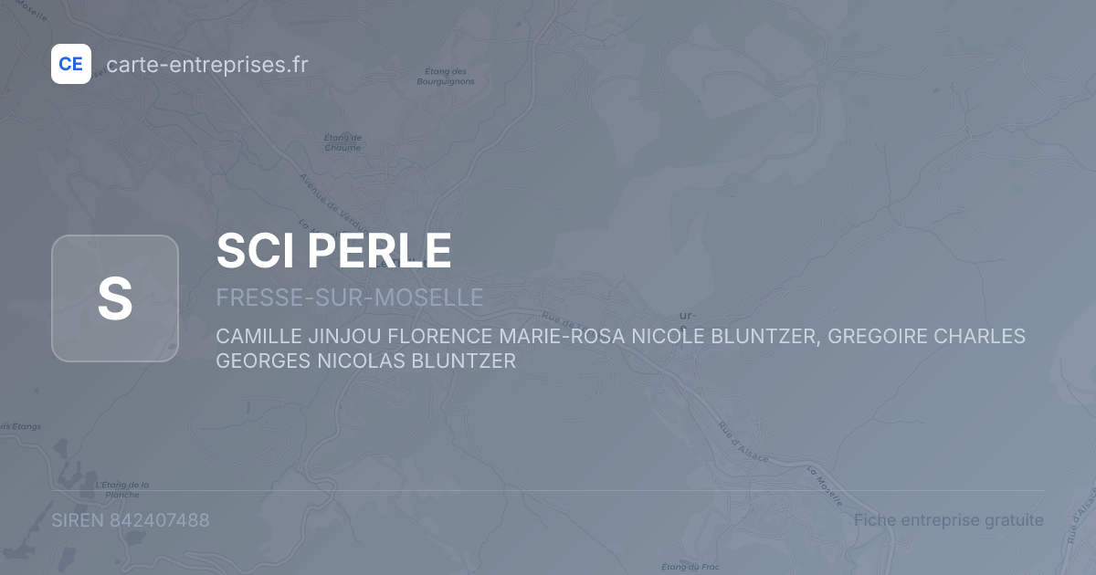 SCI PERLE — 842407488 — fiche entreprise