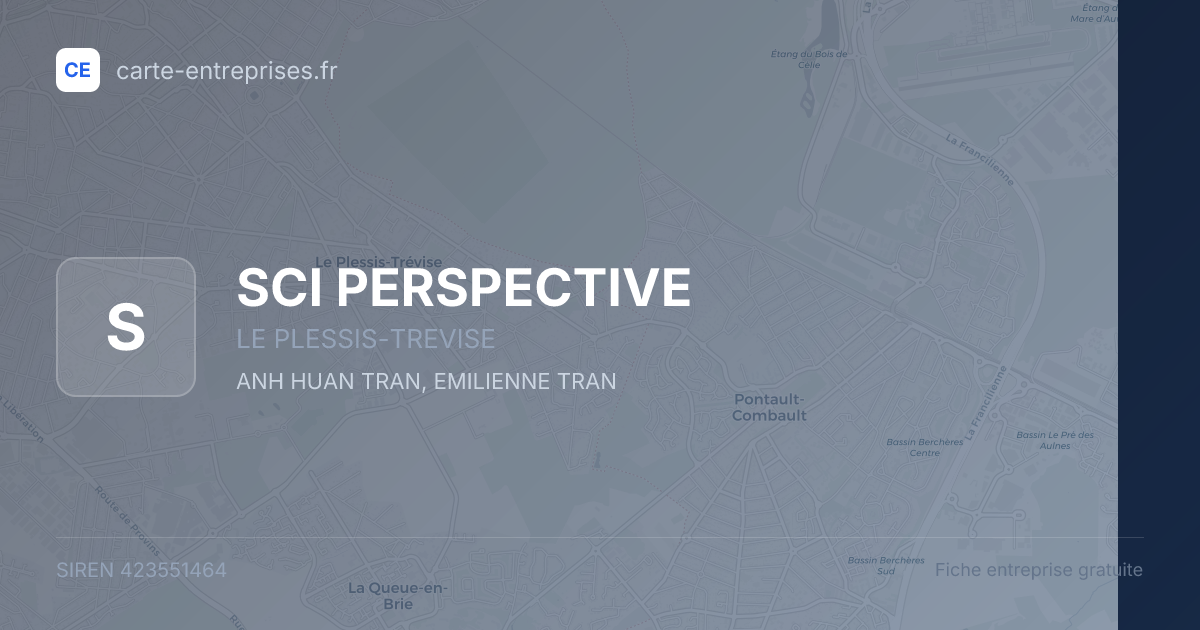 SCI PERSPECTIVE — 423551464 — fiche entreprise